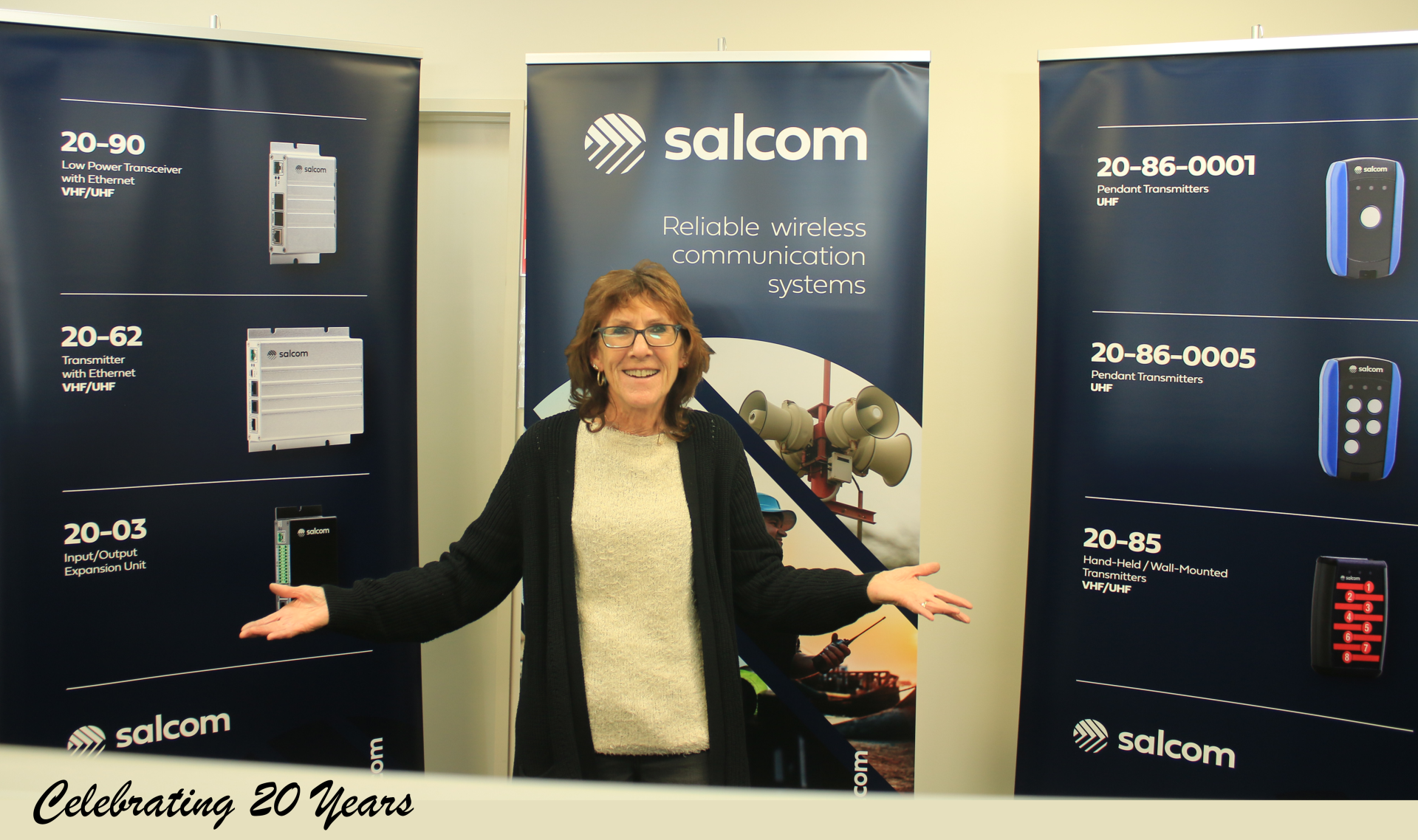 Celebrating 20 Years with Salcom